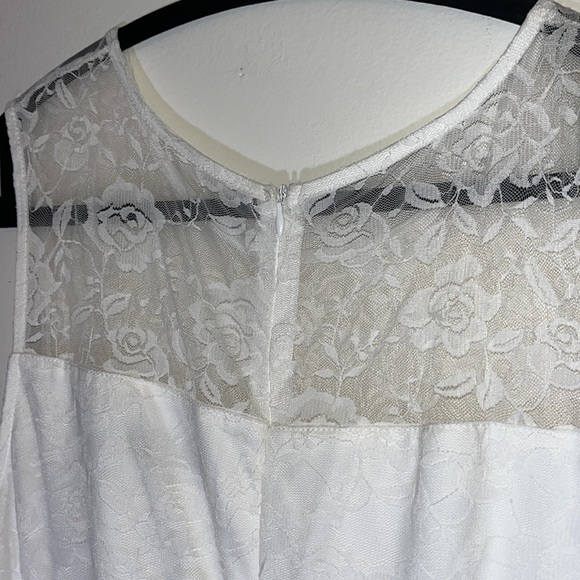 EUC 3XL White dress worn once - Picture 6 of 6